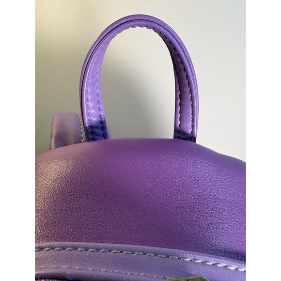 Loungefly Disney Parks Purple Wall Mini Backpack Magic Kingdom Retired main image 5